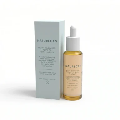 Aceite facial Nutri-Glow de CBD con Marula